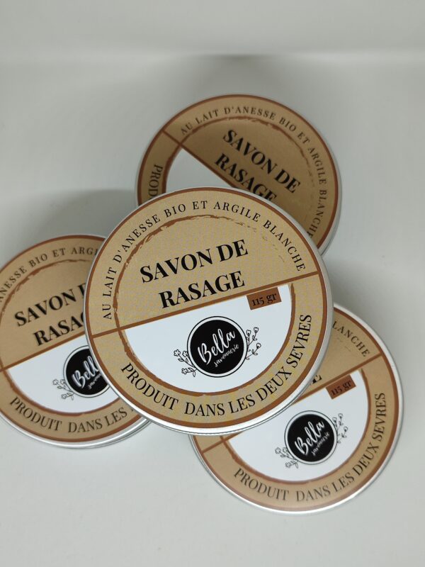 SAVON DE RASAGE AU LAIT D'ANESSE – Image 2