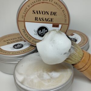 SAVON DE RASAGE AU LAIT D'ANESSE