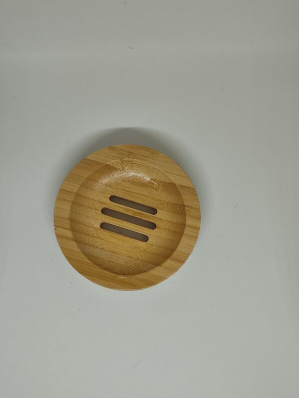 PORTE SAVON BAMBOU ROND