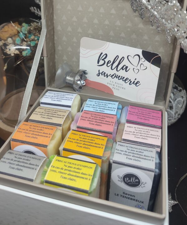 COFFRET 11 MINI SAVONS+ PORTE SAVON OFFERT! – Image 4