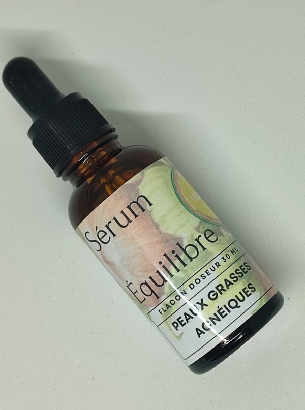 SERUM " L'EQUILIBRE" PEAUX GRASSES ACNEIQUES